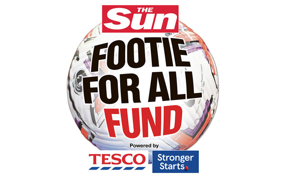Footie for all Fund logo