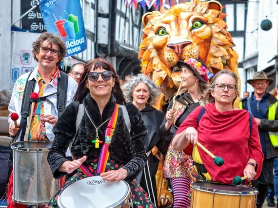 The Leominster Lion parade