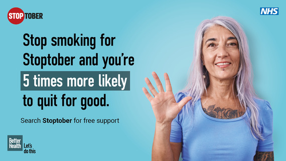 Stoptober promotional banner