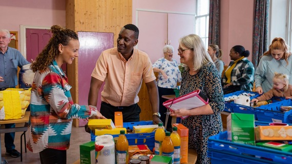 a community food bank