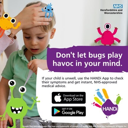 HANDI app promotional image