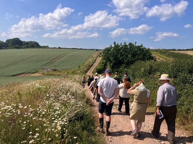 Townsend Farm visit with RegenBen 