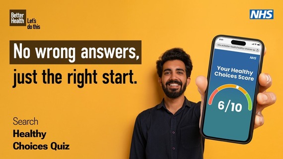 healthy choices quiz promotional banner
