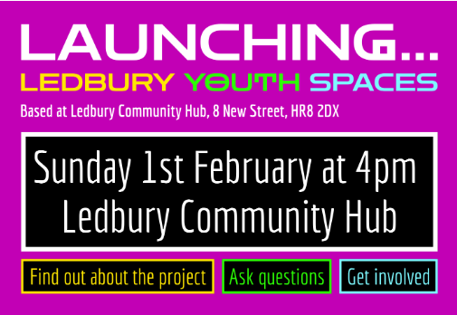 Ledbury Youth Spaces banner