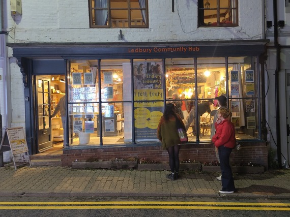 the exterior of the ledbury communtiy hub