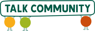 Talk Community banner logo