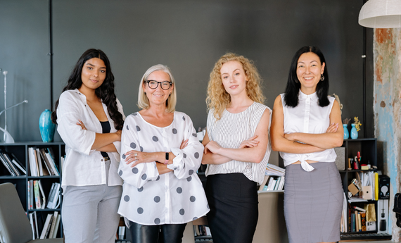 Women with their Arms Crossed