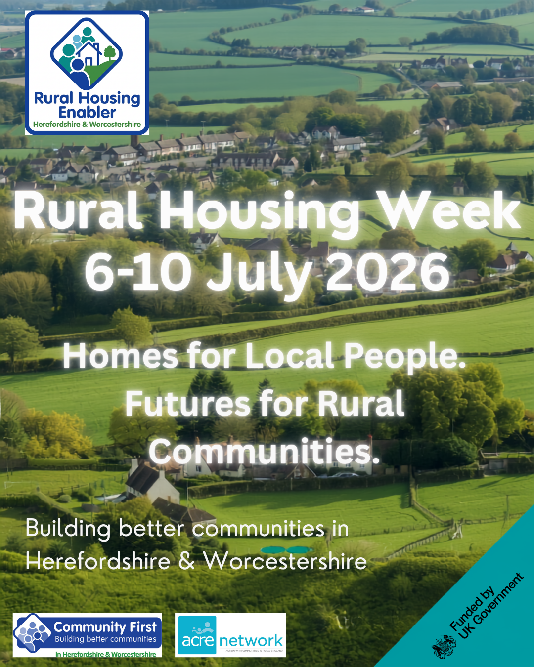 A rural housing week promotional banner