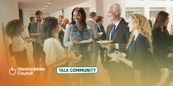 a group of people networking