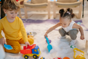 Early years children playing
