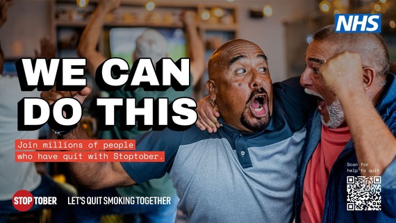 stoptober promotional banner