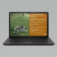 Laptop image_grey background