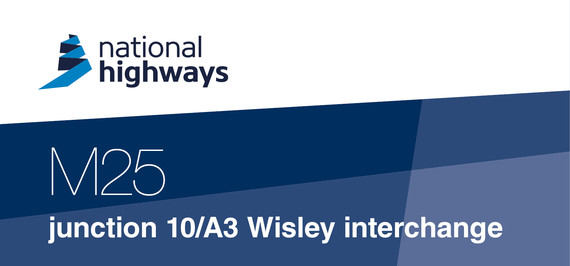 M25 junction 10/A3 Wisley interchange improvements