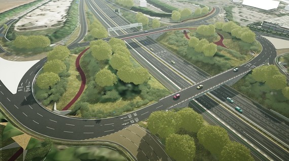 M3 junction 9 improvements - scheme overview 2022