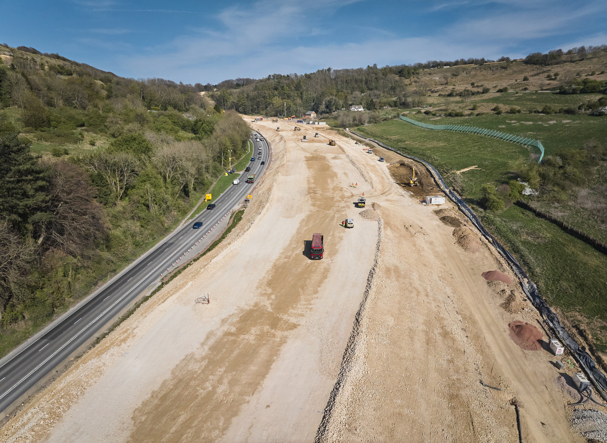 View of works from Grove Farm View of works from Grove Farm