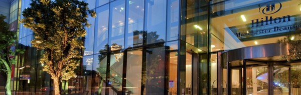 Manchester Hilton, location of a 'Nightingale' temporary court