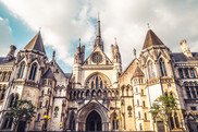 Royal Courts of Justice entrance 