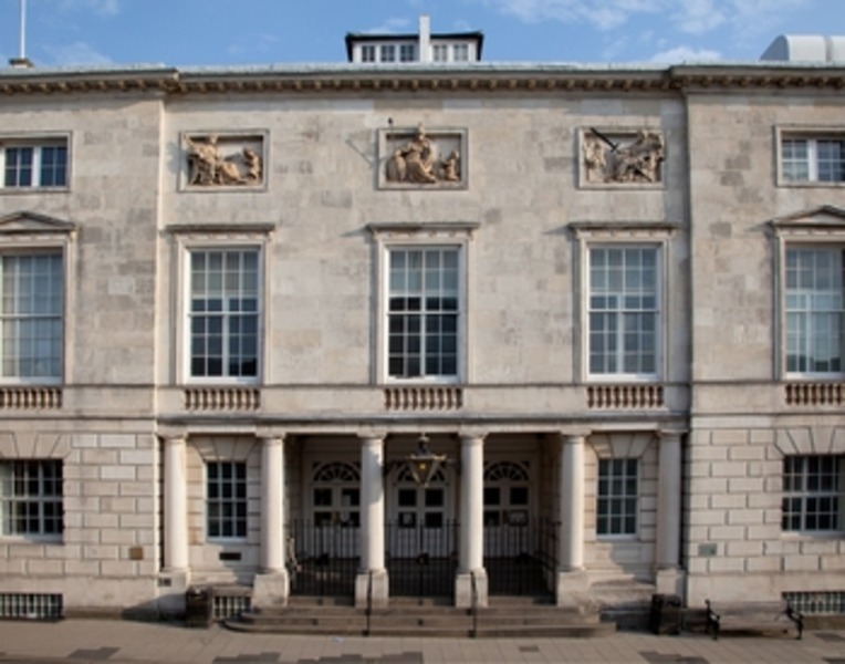 Picture of the outside of Lewes Combined Court Centre