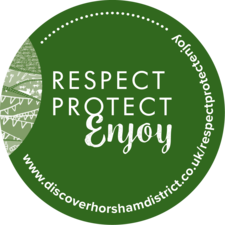 Respect Protect Enjoy sticker