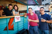 Firebird Brewing at their stand at the Big Nibble 2019