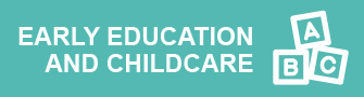 Early education and childcare banner