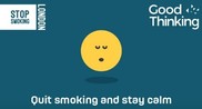 Quit smoking and stay calm
