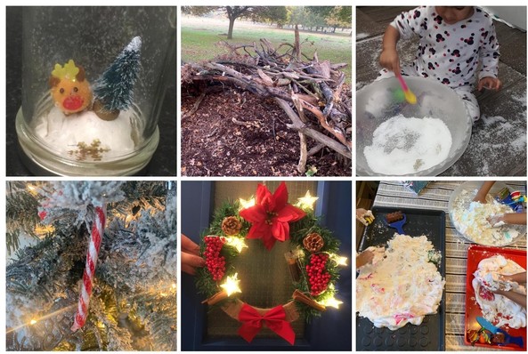 Christmas theme banner