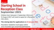 Primary school applications