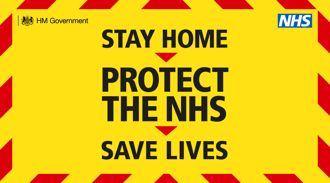 Stay home protect the NHS 