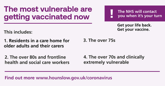 The most vulnerable are getting vaccinated against COVID-19 now