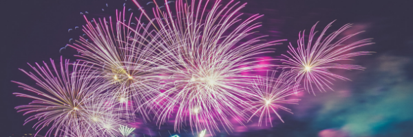 fireworks banner