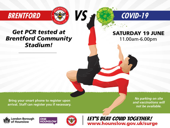 Tackle COVID with Brentford FC