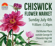 Chiswick Flower Market Sunday 4 July