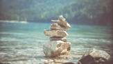 Image of balancing stones - mindfulness