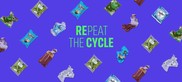 Graphic detailing Repeat the cycle campaign