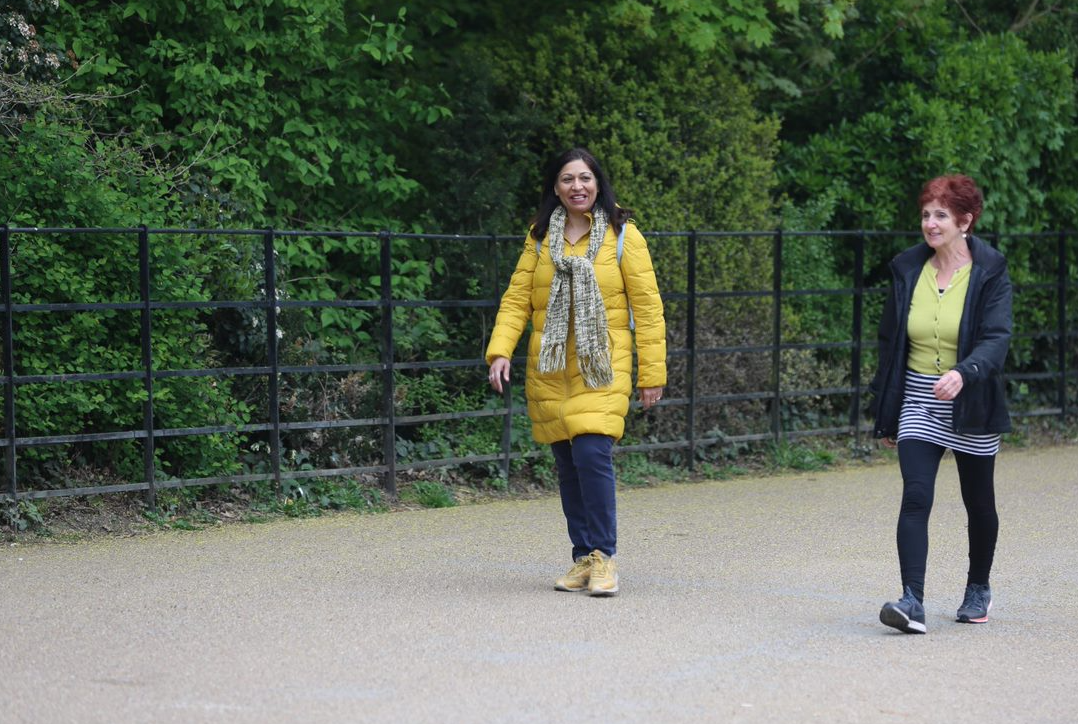 Two women in Hounslow Walking