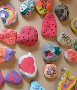 Image of painted stones