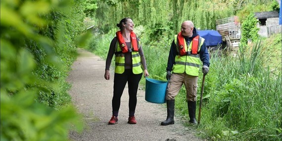 Canal volunteering