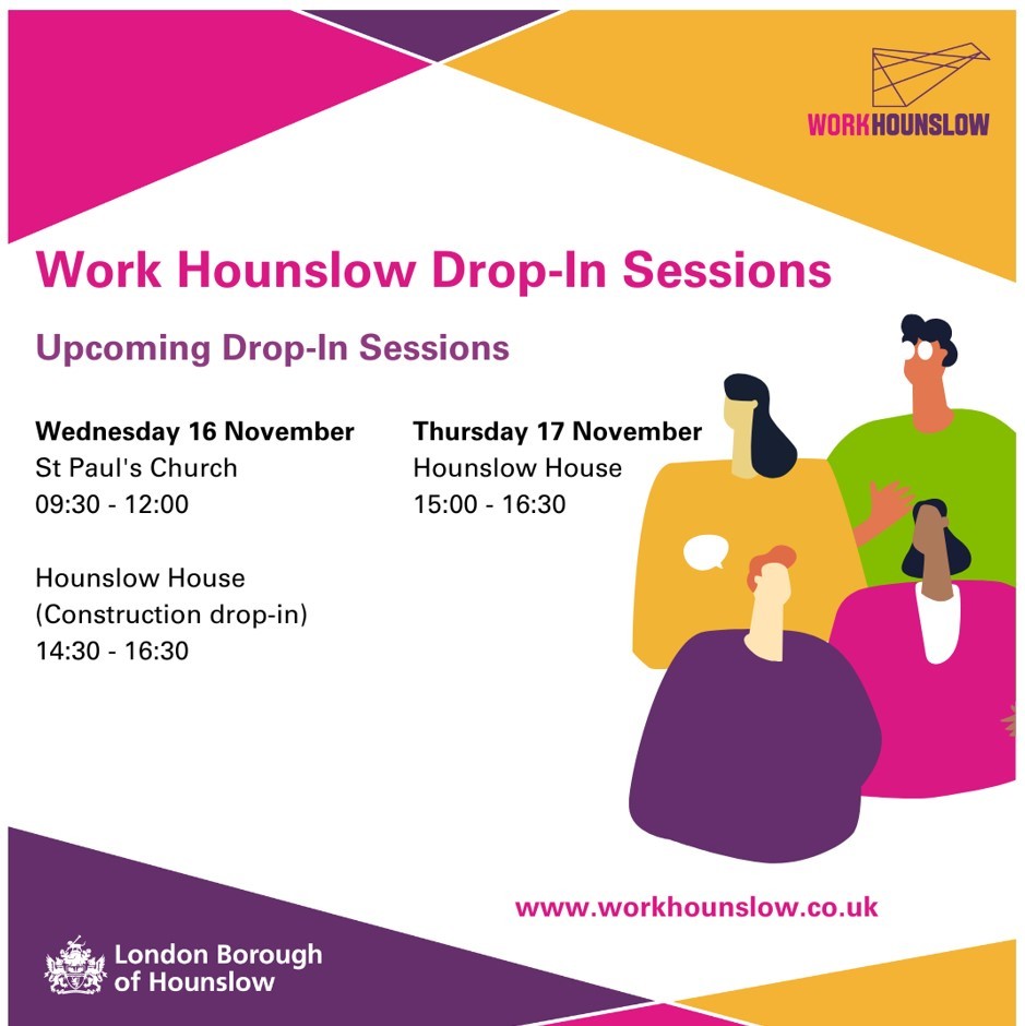 Work Hounslow Drop Ins Nov 16 