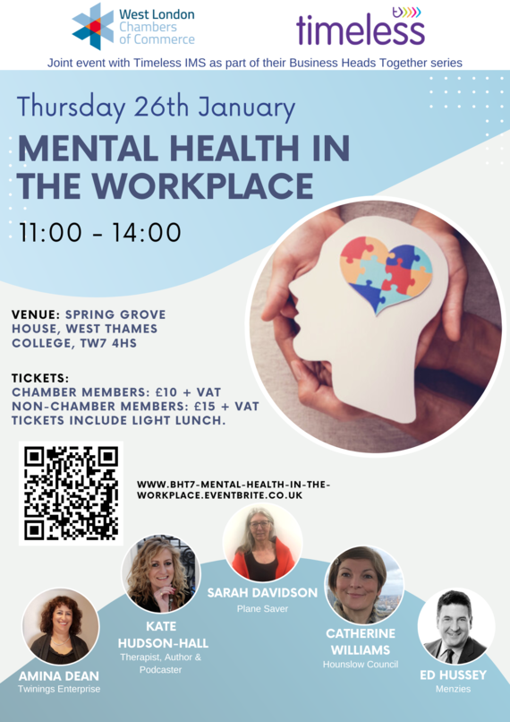 Chamber of Commerce Mental Health in the workplace webinar