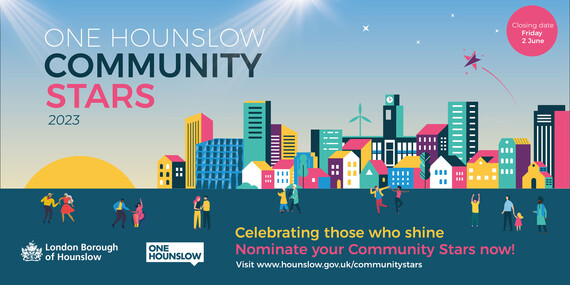 Print of Skyline One Hounslow Community Stars