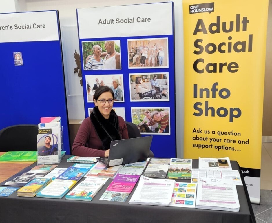 Adult social care info shop