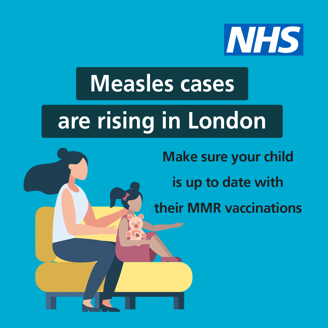 Measles cases graphic