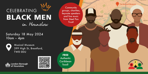 Celebrating black men event May 24