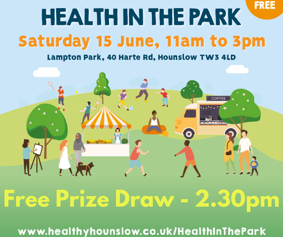 Health in the park prize draw