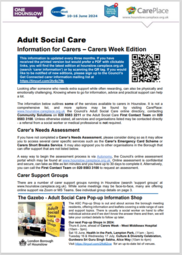 Cover image of Info for Carers