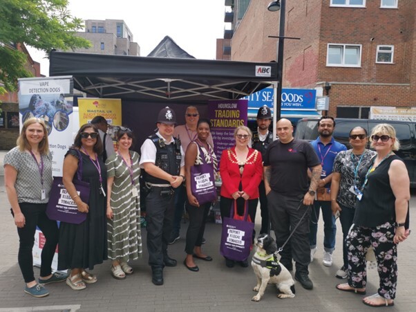 Trading standards event Bell Square