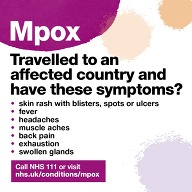 Mpox symptoms