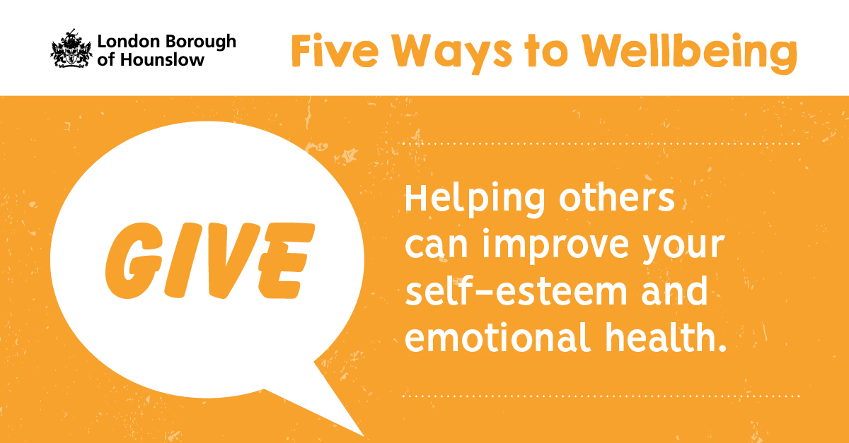 Give Five Ways to Wellbeing