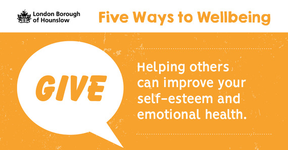 Five ways to wellbeing give